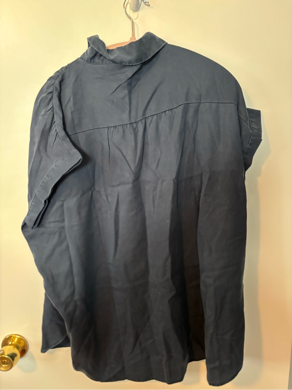 NWT EuroSummer Fisherman Core Quince Slate-Blue Relaxed Button-Down Shirt Large - Picture 4 of 5